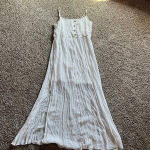 White long summer dress